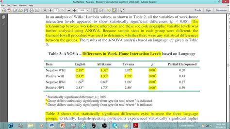 manova table apa style.